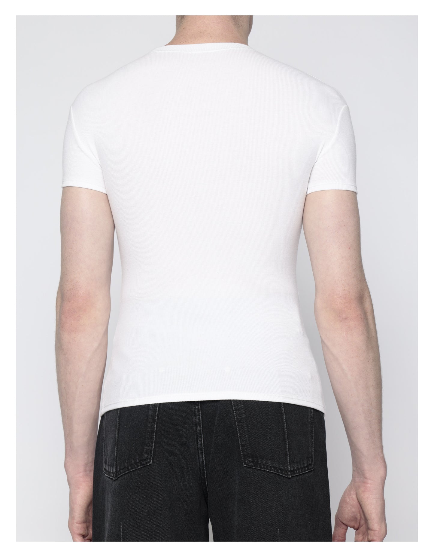 RIBBED T-SHIRT
