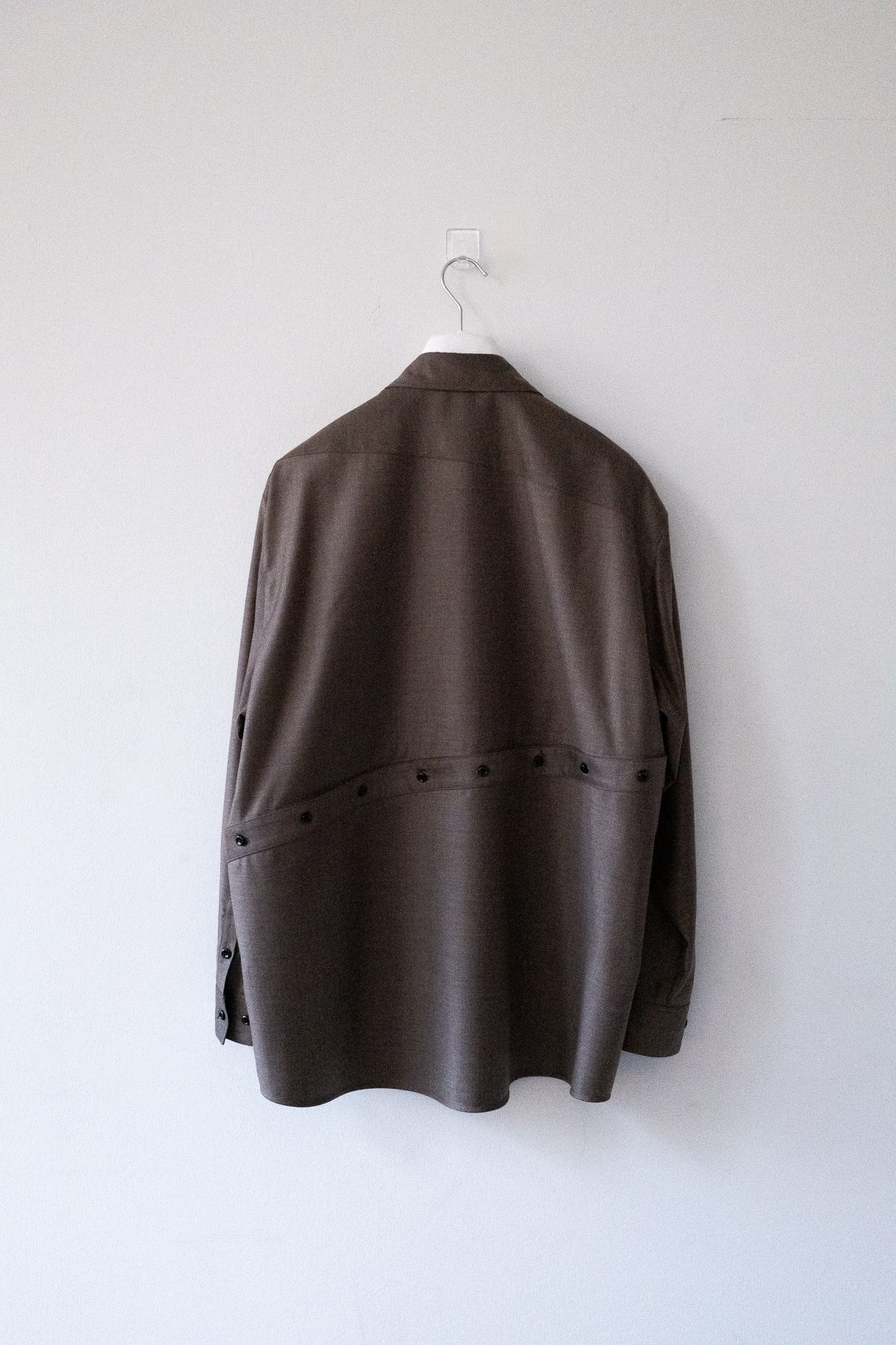 WARM BROWN MELANGE KIKO SHIRT