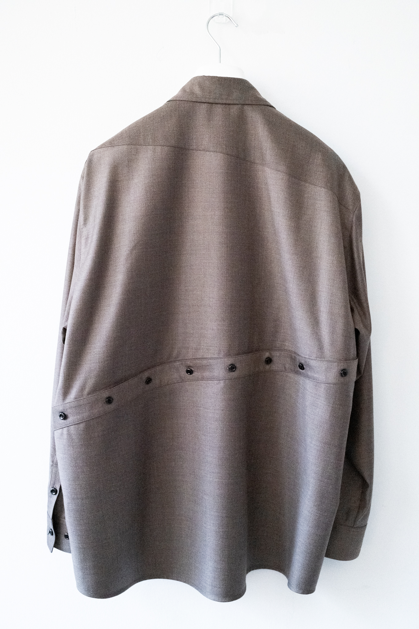 WARM BROWN MELANGE KIKO SHIRT