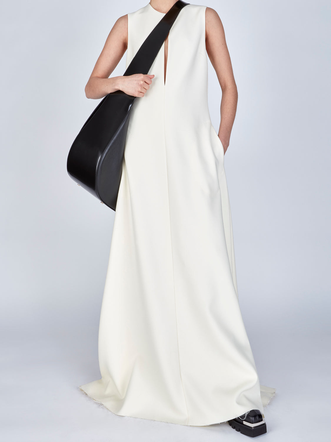 MAXI APRON DRESS