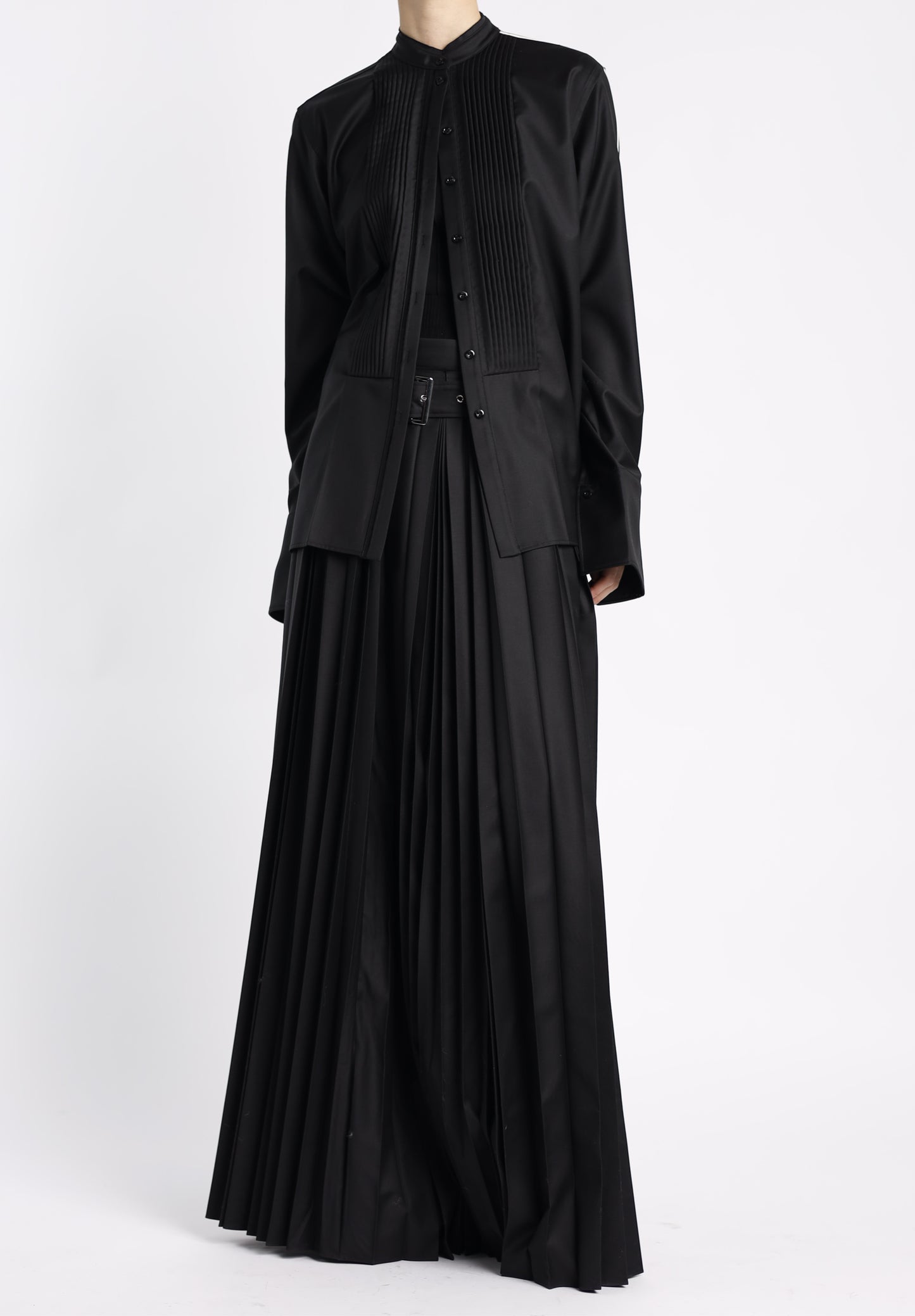 Tuxedo Blouse