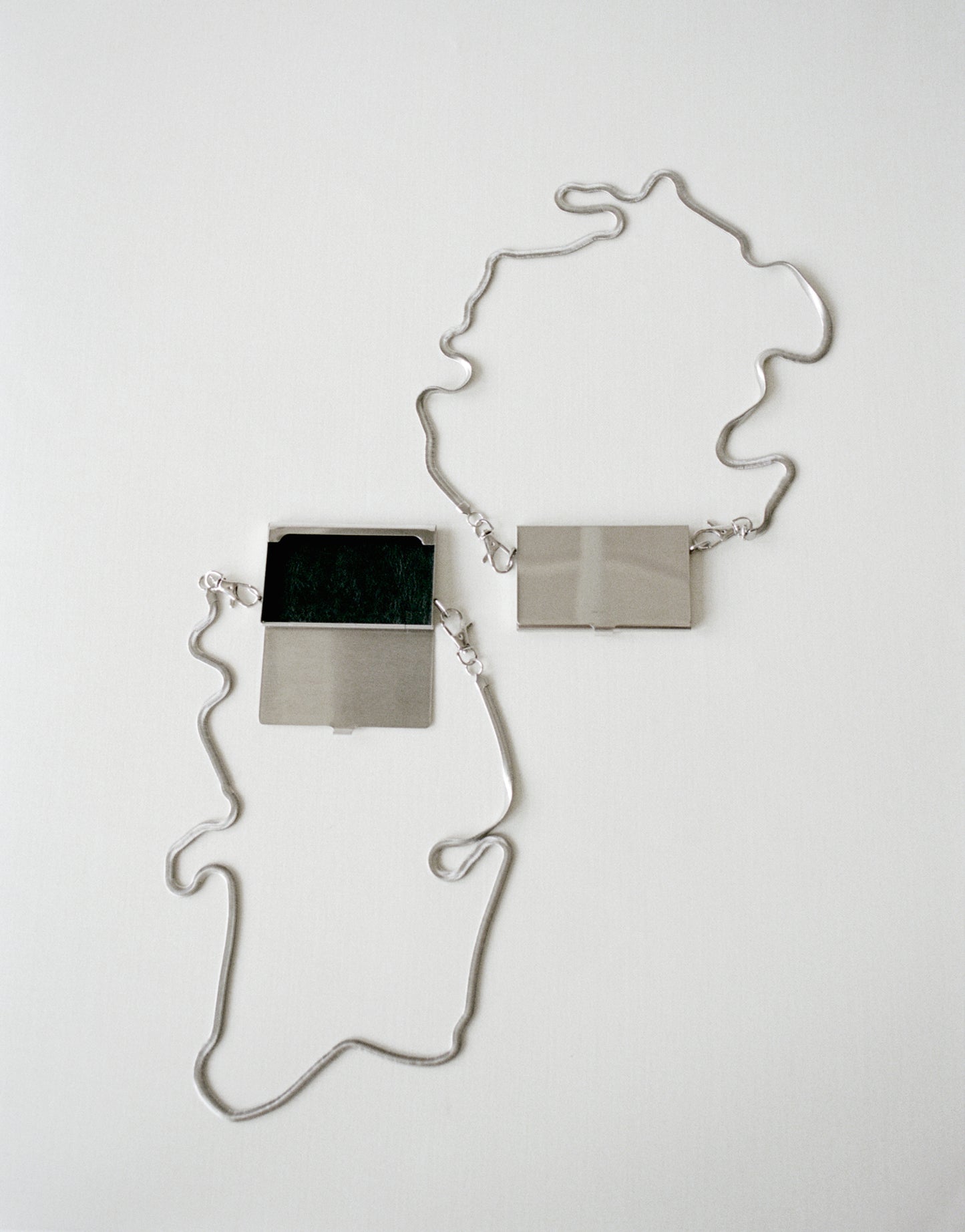 SILVER CARD CASE