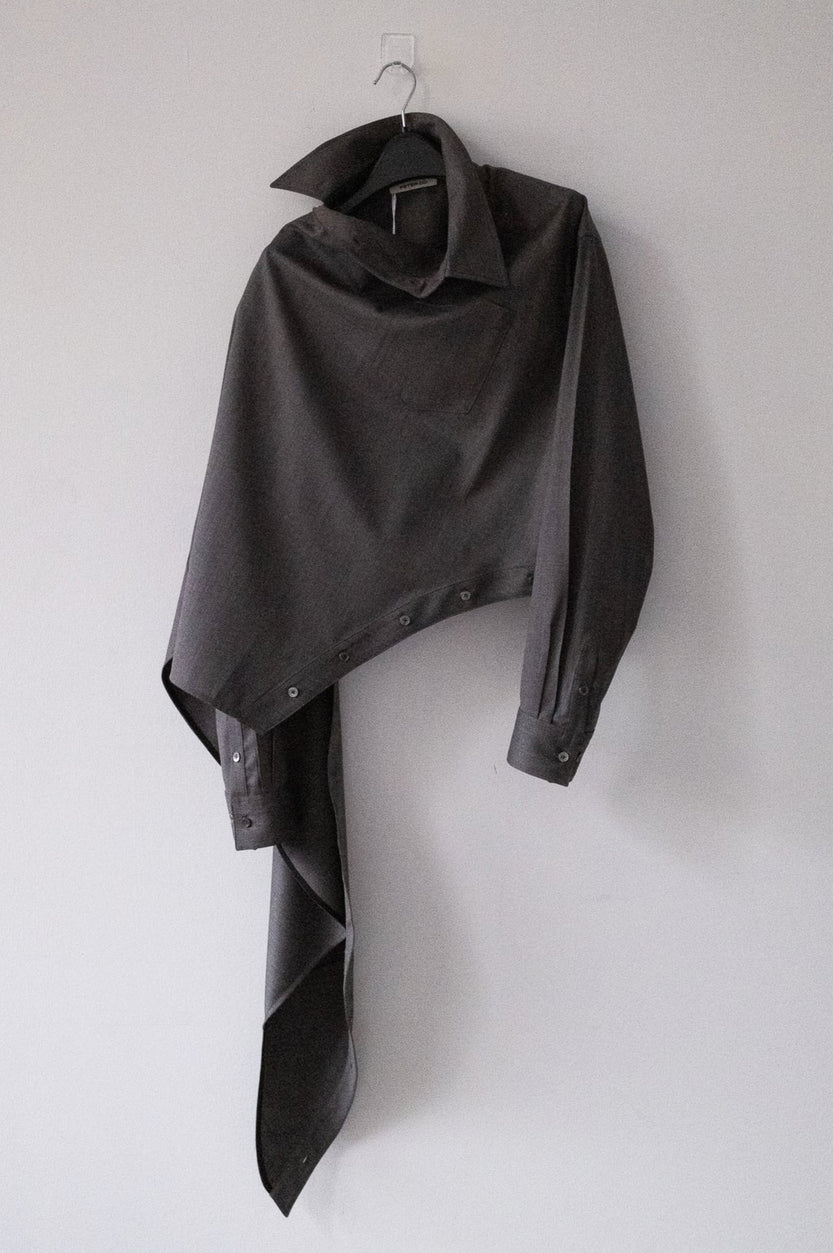GRAY MELANGE KIKO SHIRT