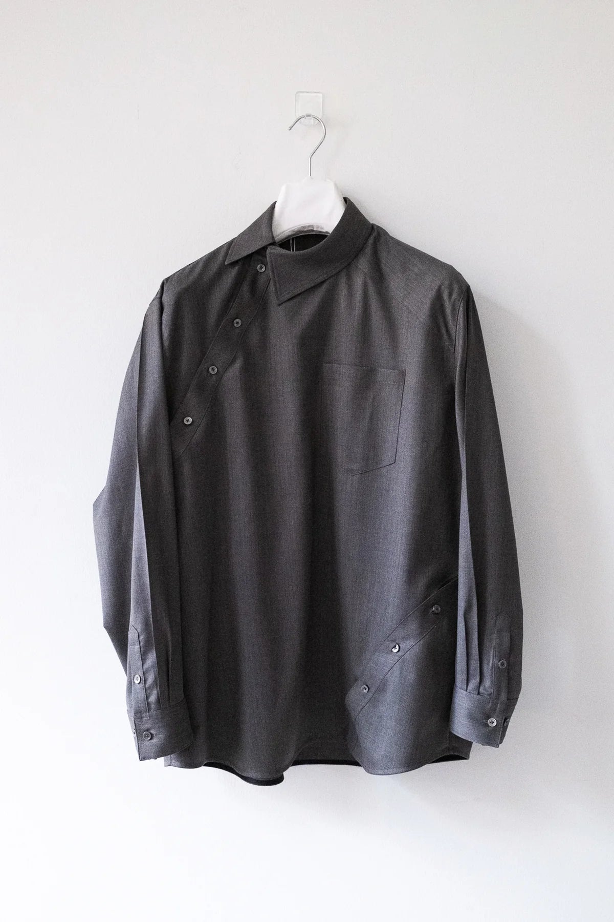 GRAY MELANGE KIKO SHIRT
